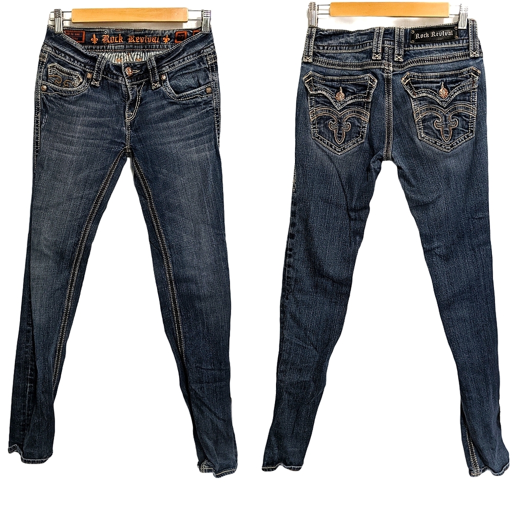 Rock Revival Debbie Skinny Jeans 27